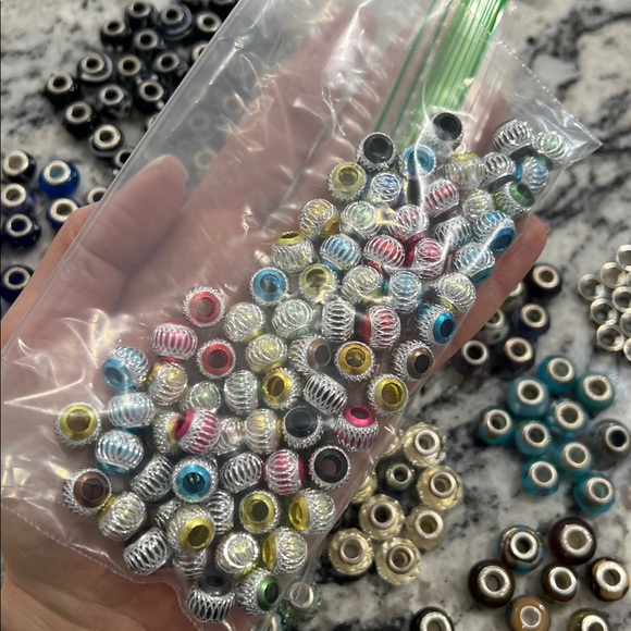 SOLD FOR SPEEDYWEEZIE Colorful Bead Collection with Silver Accents - Picture 13 of 16